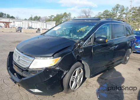 2011 Honda Odyssey Touring/Touring Elite z USA, uszkodzony, nr VIN 5FNRL5H92BB011665